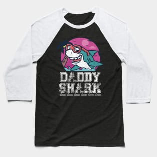 DADDY SHARK Baseball T-Shirt